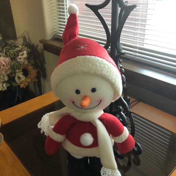 NWOT - Snowman on Skis Decoration - Picture 2 of 3